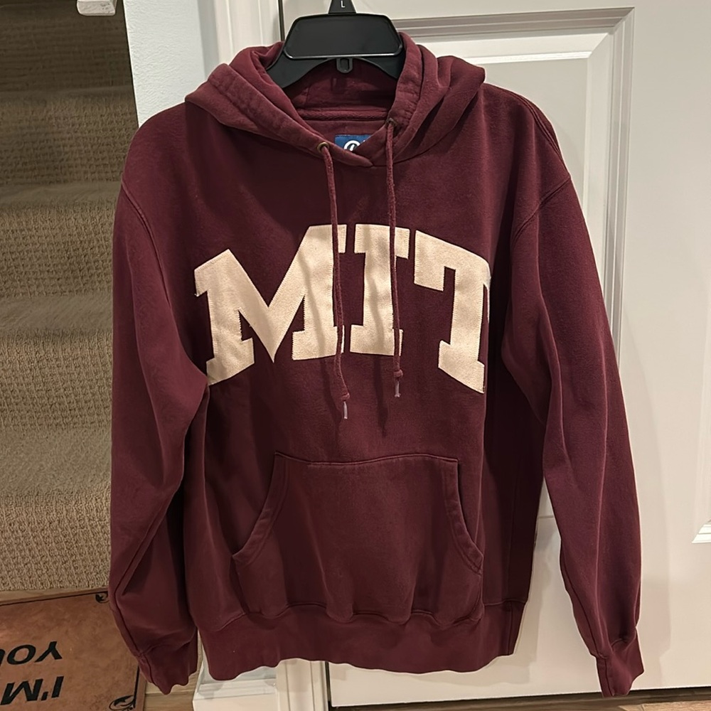 Blue 84 MIT College Logo Sweatshirt, Small